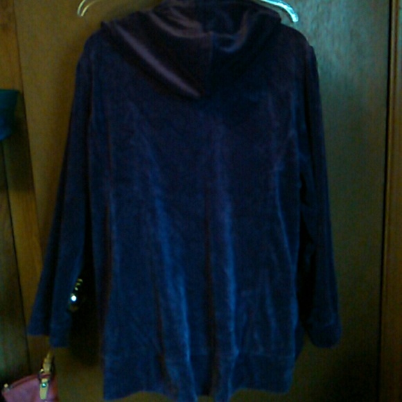 Just my size hooded plush jacket#relaxed fit - Picture 4 of 4